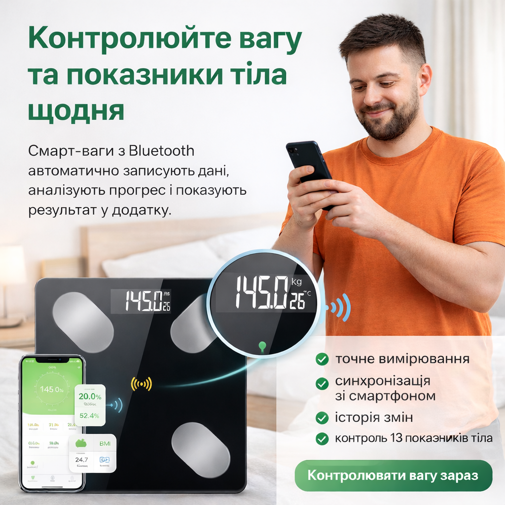 Розумні ваги MATARIX та додаток